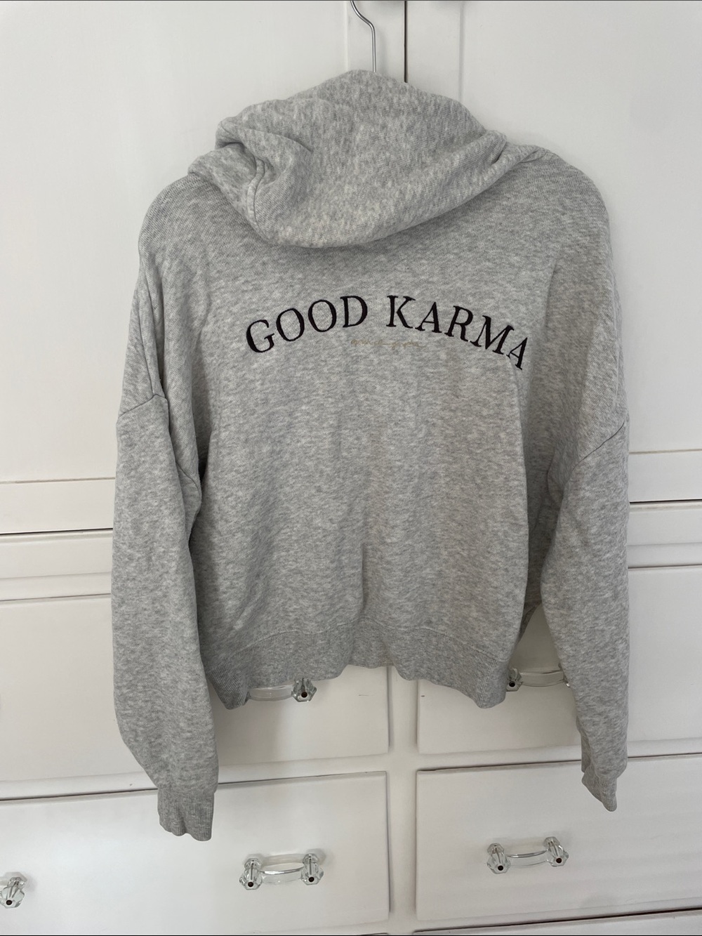 Spiritual Gangster Gray 'Good Karma' Pullover Hoodie